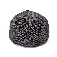 Gorra Snapback Bordada con Diseño Gótico Entrelazado MN para Hombre y Mujer, Negra y Gris, Estilo Urbano, Visera Plana, Ajustable, Nuevo Estilo