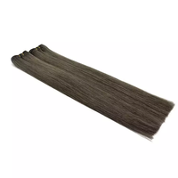 Extensions de trame de cheveux humains Remy, Double cuticule de luxe 12a ombré faites Machine