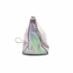 Premium Unique Material Bag In Opal Polyurethane <b>Tote</b> With Metal Chain And Wrinkle Design Made In Korea For Export - Product Image 2