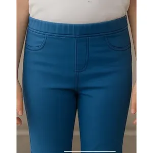 Jeans skinny stretch pour filles Adrenaline, taille haute, respirants, coupe crayon, demi-couche, 2 poches - Product Image 6