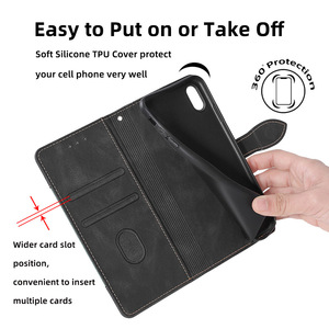 Xu Hướng Mới Mũ Rơm Phong Cách Chống Sốc Chống Rơi Da PU + Ốp Điện Thoại Ví TPU Cho Samsung S21 FE S10 Plus - Product Image 2