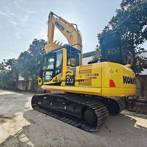 รถขุดไฮดรอลิกแบบตีนตะขาบ KOMATSU PC210 มือสองนำเข้าจากต่างประเทศ 95% ของเครื่องเดิม สำหรับงานก่อสร้างและวิศวกรรม  ขาย - Product Image 1