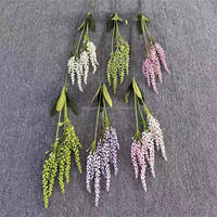 Dekorasi Pernikahan B-1225 Buatan Tangan, Amaranth Artificial Real Touch, Hiasan Gantung Plafon, Centerpiece Hijau Modern, Dapat Digunakan Kembali