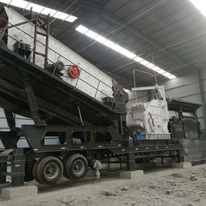 3in1 di động tác động hàm Máy Nghiền đá với sàng lọc thực vật - Product Image 3