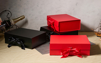 Boîte d'emballage cadeau romantique faite à la main avec ruban pour la fête des mères Saint Valentin Design personnalisé pour les femmes et les cadeaux de bougie