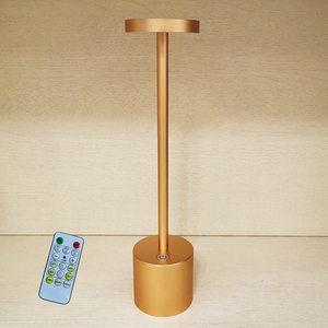 Modernes Design Touch- und Fernbedienungs-Betriebene Warme Nachtlicht-Aluminiumlegierung <span class=keywords><strong>LED</strong></span>-Tischlampen Batteriebetrieben - Product Image 1