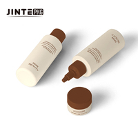 Lots de Soins Capillaires en Gros : Flacons Vides de 100 ml en PET/HDPE avec Pompe pour Huile Capillaire et Bouchon Disque, Contenants de Baume à Lèvres de 15 ml avec Logo