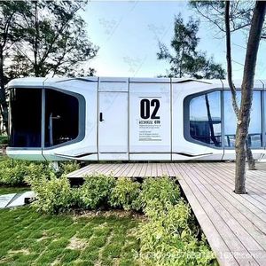 บ้านคอนเทนเนอร์ Vessel C70 รุ่น 02 ดีไซน์ทันสมัย สำหรับใช้เป็นโรงแรม รูปทรงสี่เหลี่ยมผืนผ้า - Product Image 1