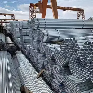 Preço do fabricante Tubo de aço galvanizado Tubo de aço sem costura Tubo de aço galvanizado de 20 mm de Diâmetro