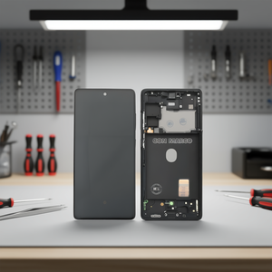 Écran tactile LCD avec cadre noir pour Samsung Galaxy S20 FE 4G 5G - Product Image 2