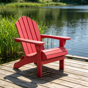 Silla Adirondack Infantil Hecha a Mano, Moderna y Ecológica, de <span class=keywords><strong>Madera</strong></span> de Abeto, para Comedor Escolar, Hospital, Jardín, Parque, Playa, Camping y Descanso - Product Image 4