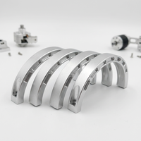 Componentes Robóticos de Mecanizado CNC Personalizados, Carcasa de Engranaje de Aluminio de Precisión para Robots, Piezas de Automatización OEM, Electroerosión por Hilo, Certificación CE