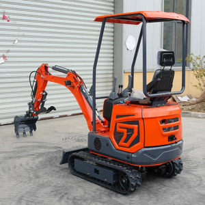 Mini Escavatore Diesel da 1,2 Tonnellate per Cortili e Spazi Ristretti, Escavatore Cingolato per Tutti i Terreni - Product Image 6