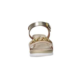 Sandales compensées Valleverde Donna en bois de santal beige, talon de 4,5 cm, taille 41 - Product Image 3