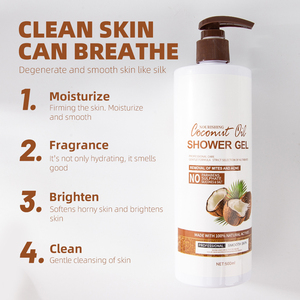 Kit de <span class=keywords><strong>Bain</strong></span> à la Noix de Coco : Masque Visage Hydratant, Gel Douche, Shampooing, Huile de Massage, Lait Corporel Nourrissant & Gommage - Product Image 3