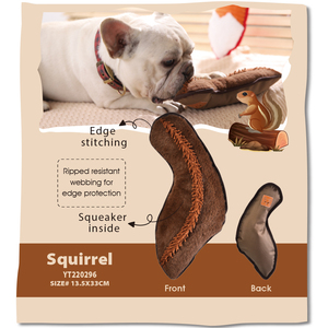 Jouet à mâcher durable pour animaux de compagnie <span class=keywords><strong>Guess</strong></span> Whose Tail, jouet interactif pour chien, queue réaliste - Product Image 5
