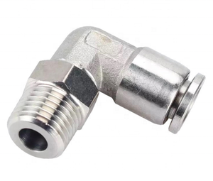 SS 304 Chất Liệu Thẳng Loại Nam Chủ Đề Nhanh Chóng Kết Nối Không Khí Ống Phù Hợp Khí Nén Đẩy Trong Phù Hợp - Product Image 6