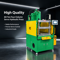 Presse hydraulique servo 40t pour le pressage, le rivetage, la découpe, les tests, haute précision, économie d'énergie, faible bruit