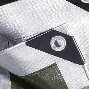 Bâche en PE enduit 150g/m² 8x12m 6x8m, robuste, écologique, coupe-vent et imperméable pour usage extérieur / Bâche chinoise - Product Image 4