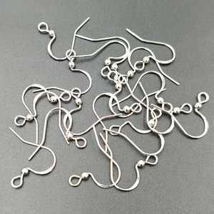 Crochets d'oreille plats en cuivre plaqué or 925 de 16 mm et 18 mm, style coréen KC, pour la fabrication de bijoux DIY - Product Image 3