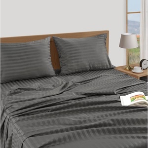 Bộ Ga Trải Giường Nhà Sản Xuất Chất Lượng Cao Cấp Tấm Ga Trải Giường Bằng Cotton Goldsun Ai Cập Mềm Mại Như 1800tc Mẫu Miễn Phí - Product Image 5