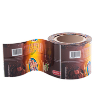 Film rétractable en plastique personnalisé pour l'emballage des bouteilles d'eau et de jus, étiquette thermorétractable en PVC résistante à l'humidité