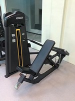 Machine de musculation professionnelle ZY pour presse à pectoraux inclinée, équipement de force robuste à sélection de poids pour solutions de projets de clubs de fitness