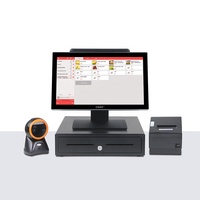 Sistema POS para Restaurante con Pantalla Táctil de 18.5 Pulgadas, Precio de Fábrica, Todo en Uno, Caja Registradora, Epos