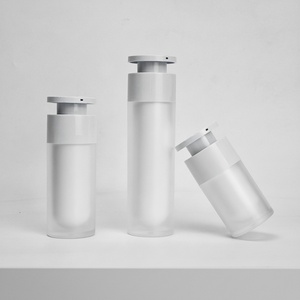 Botellas de Plástico de Doble Pared con Sistema de Dosificación sin Aire, 15ml/30ml/50ml, para Lociones y Sueros Cosméticos, con Pulverizador, Venta al Por Mayor - Product Image 1