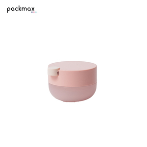 Pot à baume à lèvres en PP de 12g avec spatule – Contenant vide rechargeable pour crème, emballage cosmétique à couvercle rabattable pour masque et baume à lèvres - Product Image 1