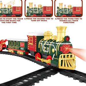 <span class=keywords><strong>Noël</strong></span> modèle <span class=keywords><strong>Train</strong></span> ensembles <span class=keywords><strong>électrique</strong></span> garçon <span class=keywords><strong>petit</strong></span> assemblage bricolage jouet fille son lumière enfants <span class=keywords><strong>Train</strong></span> modèle avec Rail - Product Image 3