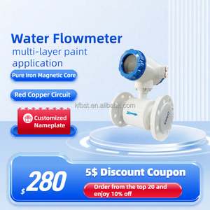 Nhiệt độ cao <span class=keywords><strong>Flow</strong></span> Meter nước tùy chỉnh OEM điện từ lưu lượng kế với cao su PTFE lót - Product Image 3