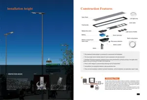 Hepu New Products Can Be Customized Solar Street Lamp
