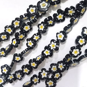<span class=keywords><strong>Vetro</strong></span> <span class=keywords><strong>di</strong></span> lampwork millefiori <span class=keywords><strong>perline</strong></span>, perle <span class=keywords><strong>di</strong></span> <span class=keywords><strong>vetro</strong></span> <span class=keywords><strong>di</strong></span> <span class=keywords><strong>murano</strong></span> millefiori singolo a forma <span class=keywords><strong>di</strong></span> fiore - Product Image 6