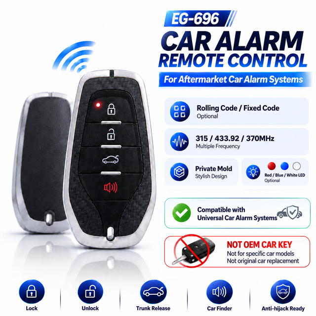 Universal Duplicate Car Key Car Door Lock Intelligent Car Remote Control Factory Wholesale Auto Security Key