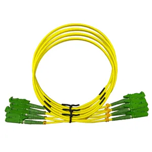 Chất lượng cao Simplex Jumper E2000 APC 2m g652d/G657A SC APC để SC APC 3.0mm 2mm 3mm PVC/LSZH sợi quang vá dây