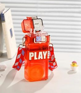 Double <b>Drinking</b> Design Multiple Locking Double Drink Cup 760ml Eco-Friendly Dishwasher Safe Kids Water <b>Bottle</b> Outdoor - Product Image 5