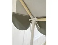 Tente de jeu personnalisable en toile de coton pour stand de marché, stand de bonbons, chariot de crème glacée, pour enfants, jeu d'intérieur