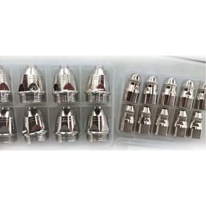 หัวตัดพลาสม่าคุณภาพสูง P80 100/80 แอมป์ ระบายความร้อนด้วยอากาศ HF P80 P-T80 5M 6M ป้องกันไฟ สำหรับเครื่องตัดพลาสม่า CNC - Product Image 1