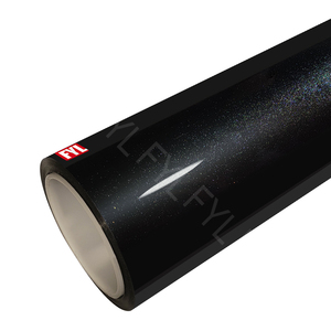 光泽钻石黑色彩色PPF膜TPU防黄自愈汽车漆面保护膜 - Product Image 1