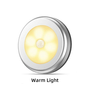 Smart Home Beads Sensor Night Light Infrared Motion Bulb Auto on and Off Closet Battery Power for Home Wall <b>Lamp</b> Cabinet Stair - Product Image 5