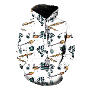 Nueva moda de alta calidad de los hombres sublimación en blanco al por mayor fabricante OEM servicio personalizado sublimación sudaderas con capucha - Product Image 1