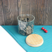 2l 3l 5l Glazen Opslagpot Met Verzegeld Bamboe Deksel Groot Formaat Voor Kruidenvoedsel Snacks Fruit Igh Borosilicaat Glazen Container Fles