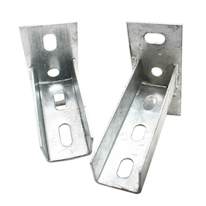 Fixations solaires en acier au carbone OEM ODM, accessoires photovoltaïques, accessoires solaires, support d'angle en acier galvanisé - Product Image 3