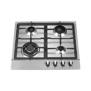 เตาแก๊ส RV 4เตาสแตนเลสสำหรับทำอาหารกลางแจ้งเครื่องใช้ไฟฟ้าใช้แบตเตอรี่ - Product Image 1