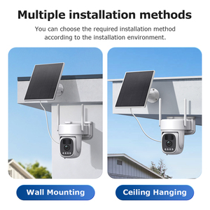 กล้องวงจรปิด Halow Wifi Home Hub PTZ Solar Camera 6MP ระยะ Wifi 500 เมตร เชื่อมต่ออัตโนมัติ 2CH ตรวจจับมนุษย์ IP66 กล้องโซลาร์ CCTV ชุด NVR - Product Image 6