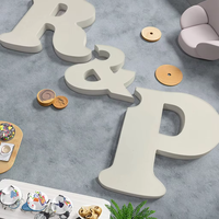 Lettres 3D personnalisées en acrylique blanc Lettres en PVC pour Bars d'affaires Mariages Magasins Bureaux Enseigne de fête sans luminance pour usage domestique