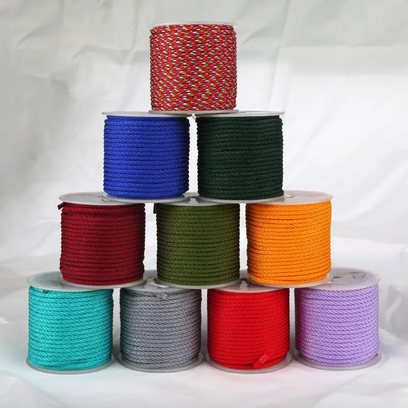 XuQian-cordón de nailon de 3mm para manualidades, joyería artesanal