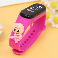 Montre numérique électronique sportive en plastique 2026, tendance LED, bracelet tactile mignon unisexe, vente en gros, best-seller pour étudiants