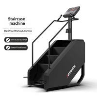 Machine d'escalade silencieuse à structure en acier, usage commercial et domestique, équipement de fitness cardio de grande envergure
